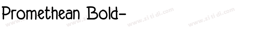 Promethean Bold字体转换
